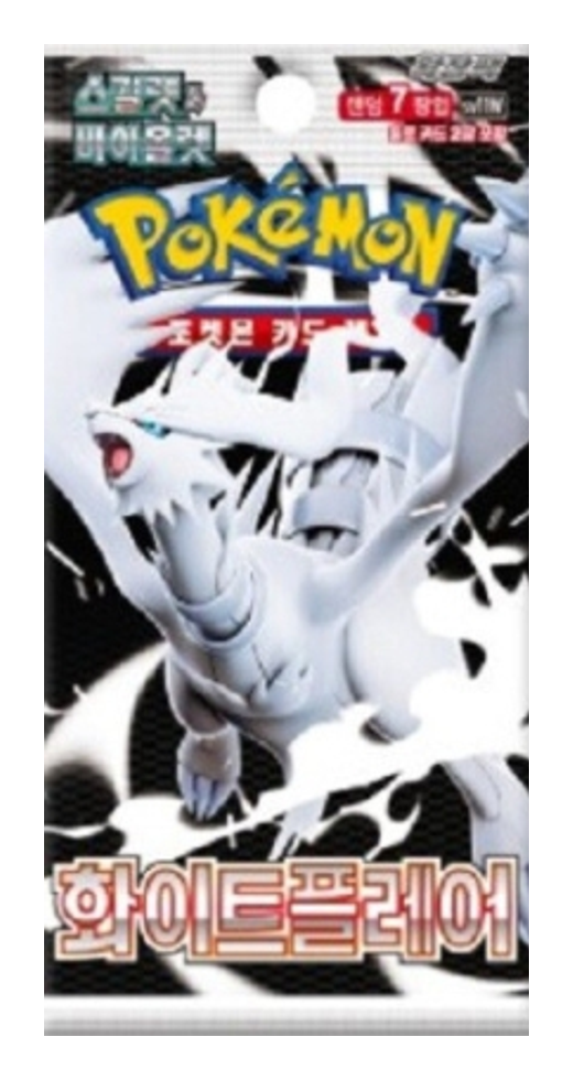 Booster White Flare SV11W coréen — 7 cartes Pokémon, Reshiram
