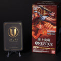 Display One Piece OP02 Paramount War — Booster box japonaise scellée, 24 boosters, Barbe Blanche, Ace, Bandai
