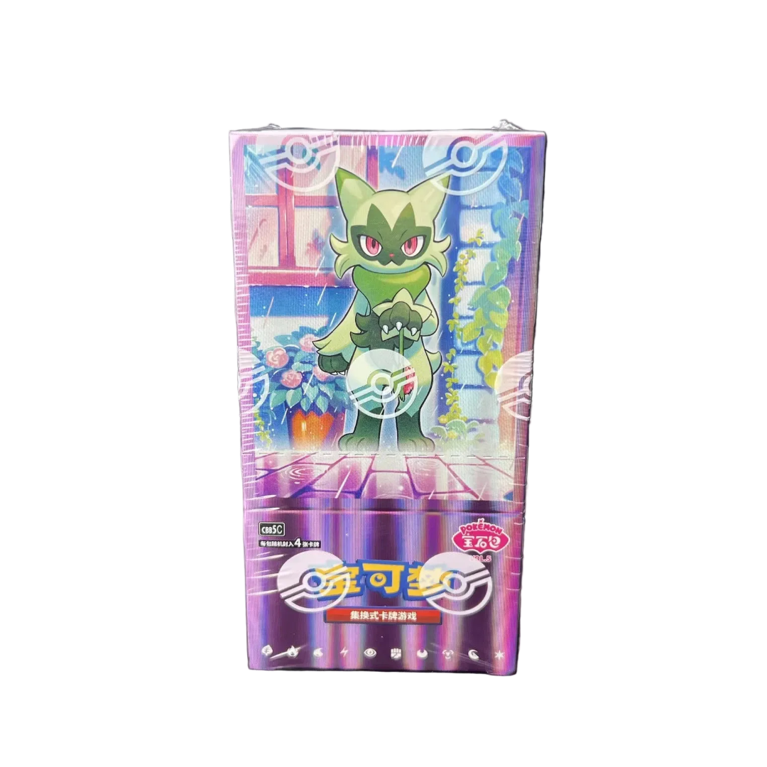 Display Pokémon GEM Pack Vol.5 [Chinois] — Booster box chinoise scellée, 18 boosters, Pokémon TCG