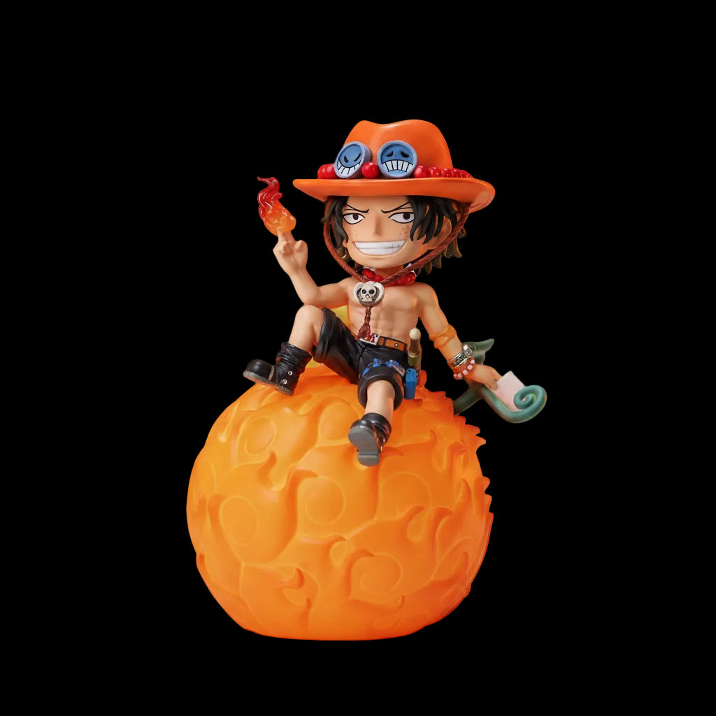 Figurine LED Fruit Du Demon Ace — One Piece lampe LED décorative