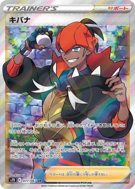 Raihan 077 S7D — carte Pokémon Skyscraping Perfection SR