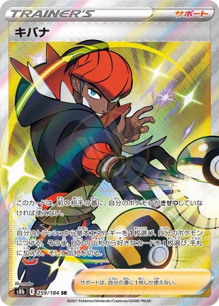 Raihan 259 S8B — carte Pokémon VMAX Climax SR