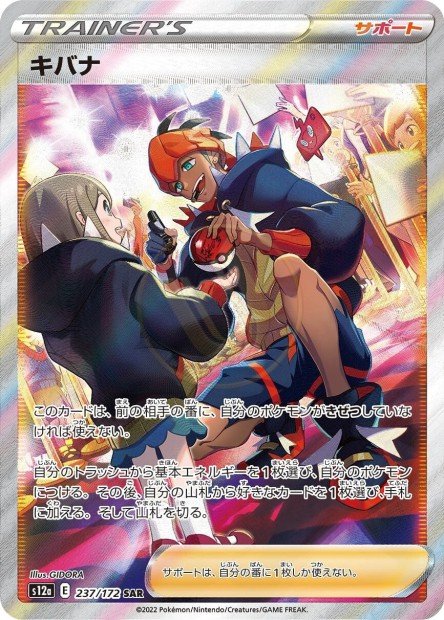 Raihan 237 S12A — carte Pokémon VSTAR Universe SAR