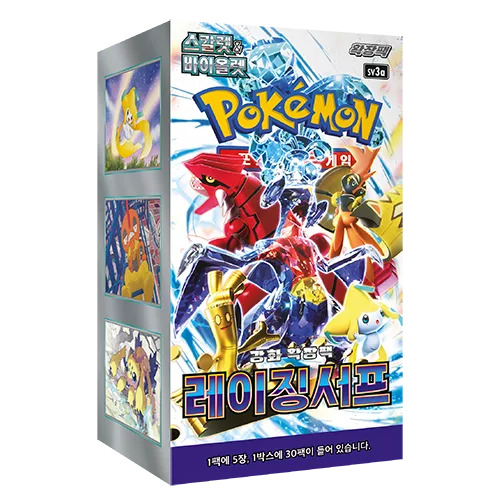 Display Raging Surf sv3a coréen — Booster Box 30 boosters Pokémon scellé
